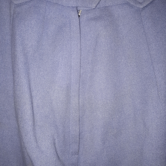 Vintage virgin wool skirt with kickpleat - Picture 10 of 11